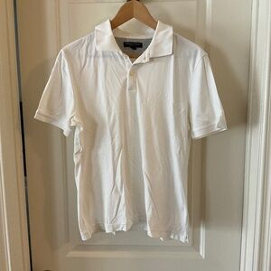 Polo, White, Banana Republic, Medium, Men’s, Cotton